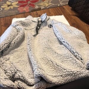 Boxercraft Gray Sherpa Puffer Jacket Notre Dame